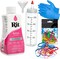 Rit Dye Liquid Fuchsia All-Purpose Dye 8oz, Pixiss Tie Dye Accessories Bundle